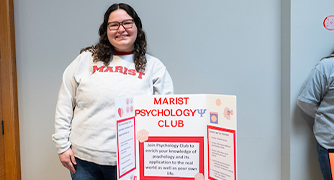 Image of Psych Club student. 