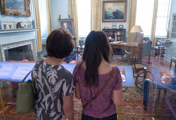Image of FDR Presidential Library and Museum.