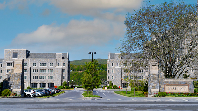 Image of Marist College's North Gate