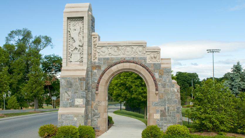 Image of Marist College's South Gate