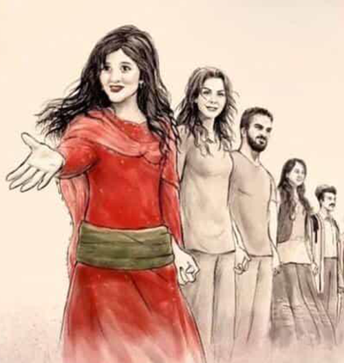 Image used for the Mahsa Amini Award.