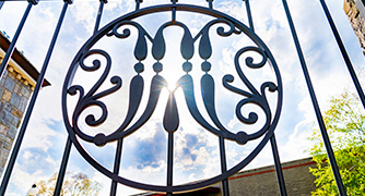 Image of Marist gate