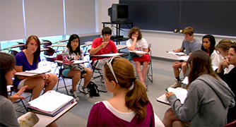 An image of students in the classroom. 