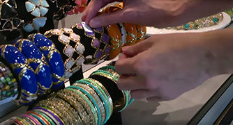 An image of bracelets. 