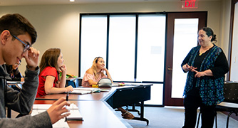 An image of students in the classroom.