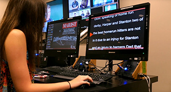 An image of a student in the classroom. 