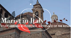 An image of the thumbnail for the Marist Italy Video.