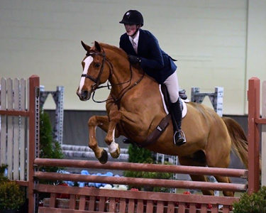 Image of Brendan Barrett, member of the equestrian team.