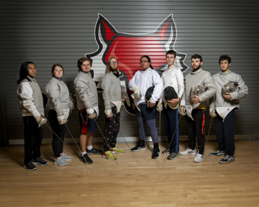 Image of Marist club fencing team