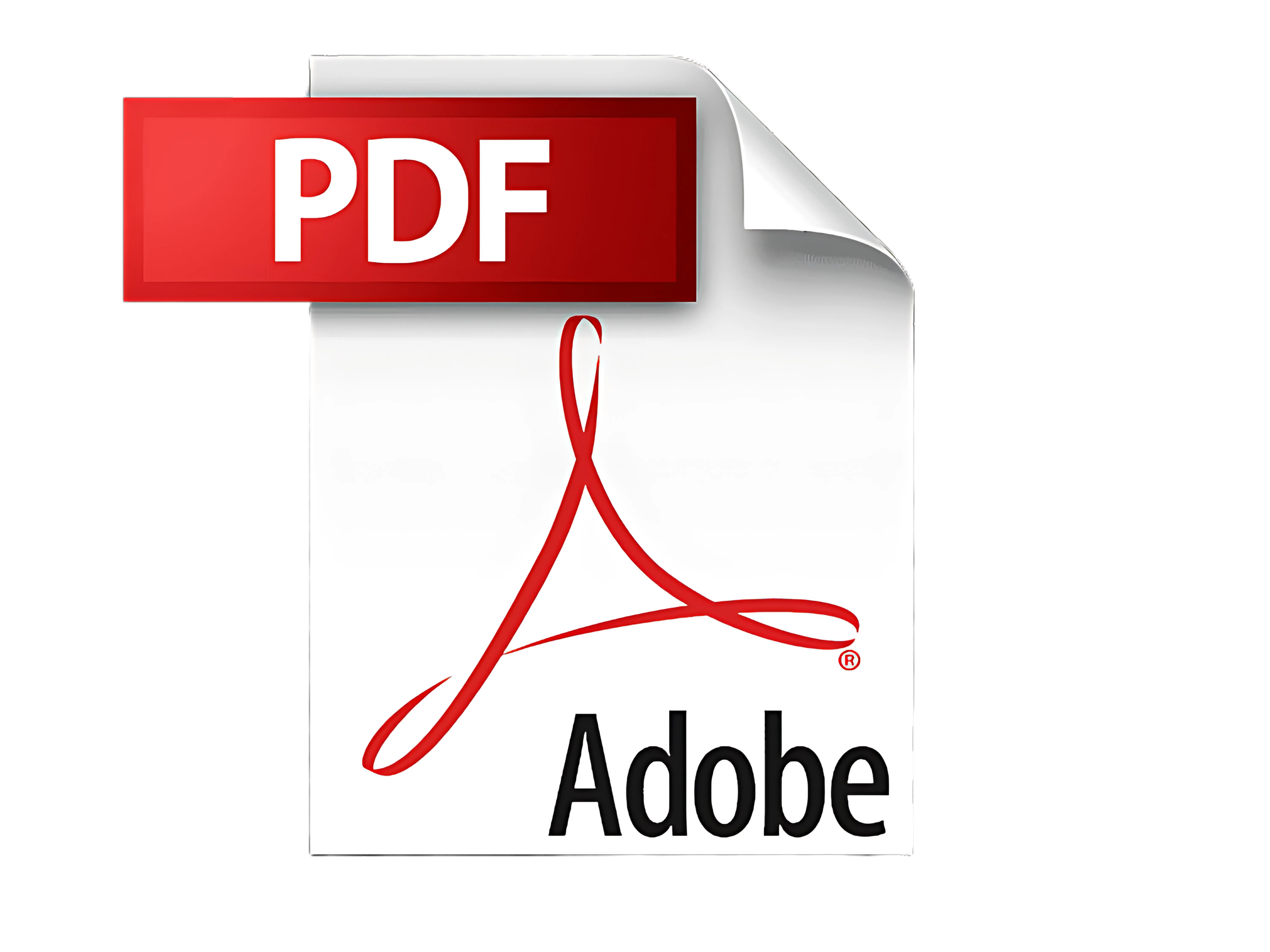 The logo of Adobe PDF.