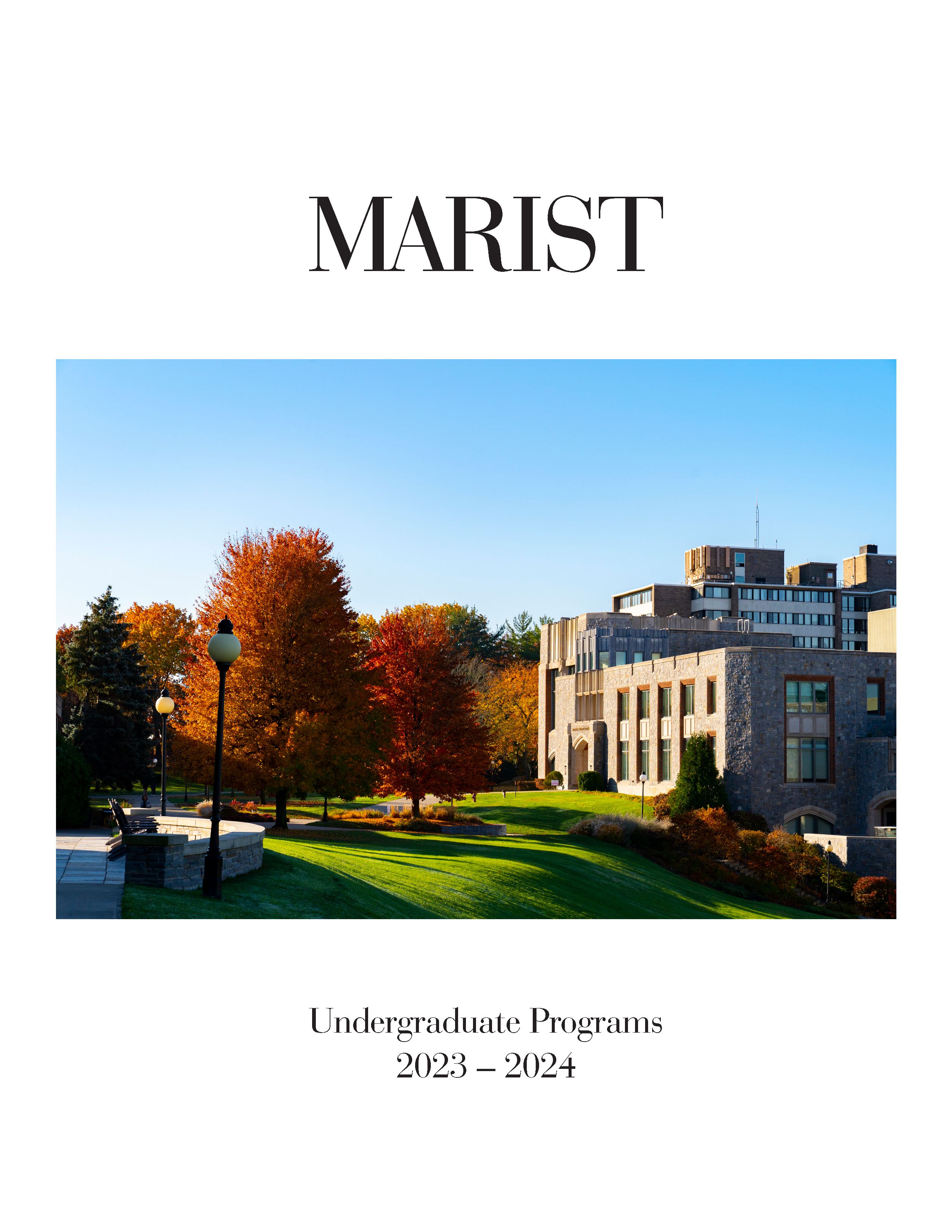 Image of Undergraduate Course Catalog Cover 2023-2024