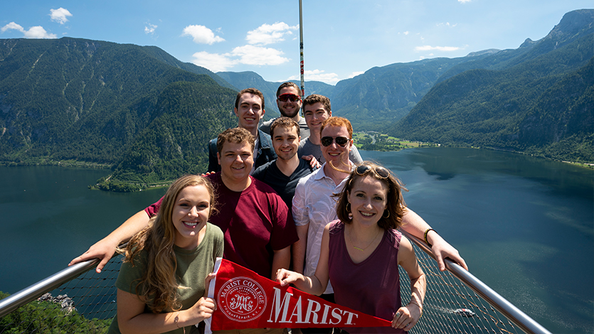 Marist singers in Austria for music festival