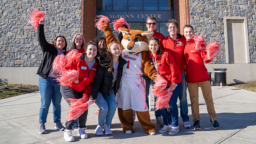 Image from Admitted Students Day with Frankie.