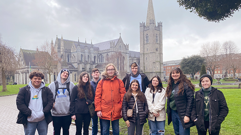 Image of students in Ireland.