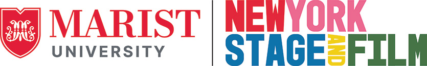 Image of side-by-side logos of Marist University and New York Stage and Film.
