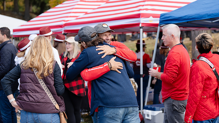 Image of homecoming.
