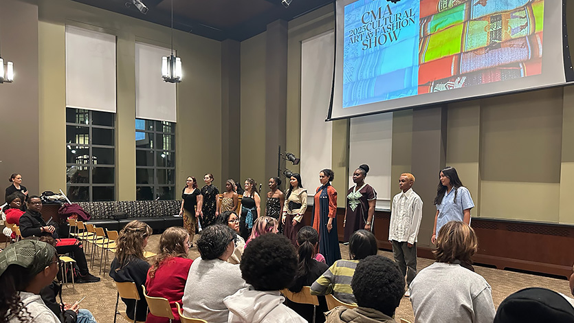 Marist University Image: Garment showcase at Cultural Art & Fashion Show