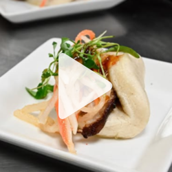 image of food from Marist's Fox and Flame event.