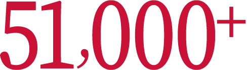 Image of 51000 plus. graphic.