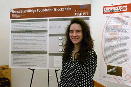 Marist Sophomore Alissa Sytsma Presents at Celebration of Undergraduate Research, Scholarship, and Creative Activity (CURSCA)