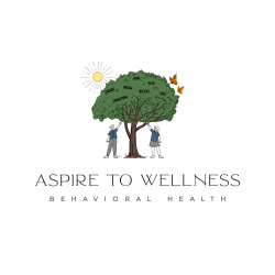 Image of Aspire to Wellness Behavioral Health logo.