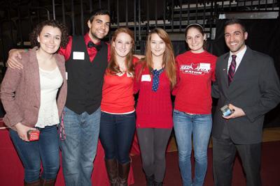 Image of Colleen Kollar, Nicholas Cipriano, Brianna Tierney, Abigail Sauers, Abigail Baughman, and Anthony David Izzo.