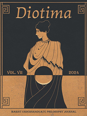 Image of Diotima magazine cover.