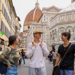 Image of Marist First-Year Florence Experience students.