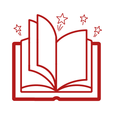Image of an open book symbolizing academic vibrancy.