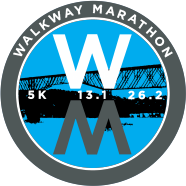 An image of the Walkway Marathon logo
