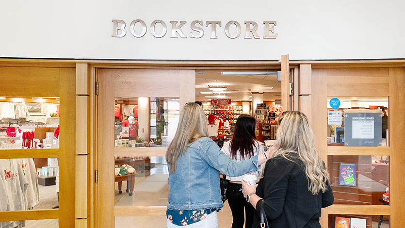 Image of the Marist Bookstore inside the Murray Student Center.