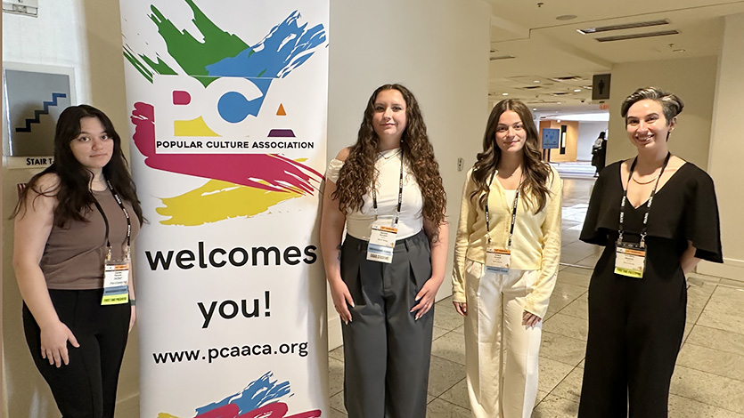 Image of attendees at Pop Culture Association Conference.