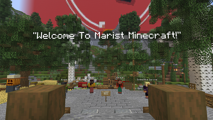 Image of screenshot from MaristMC.