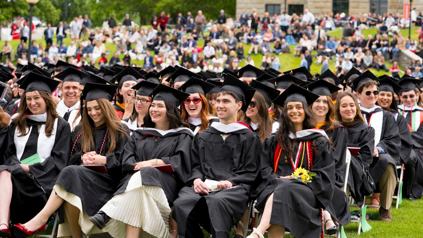 Image of 2025 Undergraduate Commencement. Photo by Carlo de Jesus/Marist University.