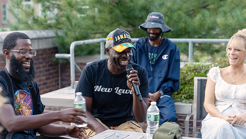 Image of Next LVL Live artists during the September meet and greet. Photo by Aiden Colby, Forge Media.&nbsp;