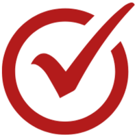 Image of Marist University's red check mark icon.