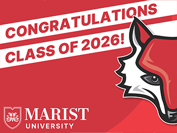 Image of a yard sign reading Congratulations Class of 2026.