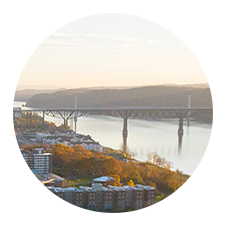 Image of a the Hudson Valley.