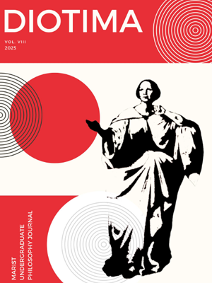 Image of Marist University's Diotima Philosophy Journal cover.