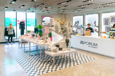 Image of Marist University's student-run boutique, MPorium.