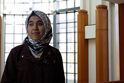 Image of Amina Orzueva, associate editor of the Marist University Undergraduate Law Review.