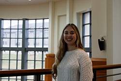 Image of Chole Montgomery, associate editor of the Marist University Undergraduate Law Review.
