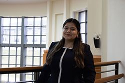 Image of Itati Serrano, editor in chief of the Marist University Undergraduate Law Review.