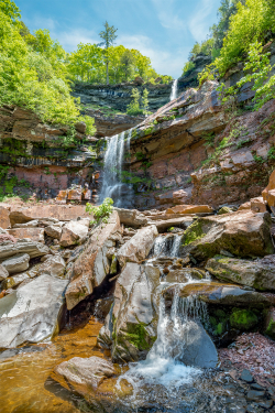Image of a photograph titled "Kaaterskill Falls."
