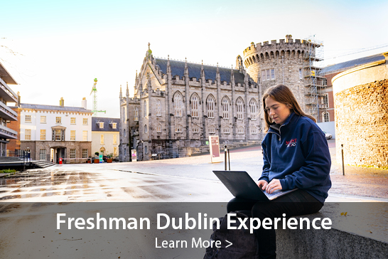 Freshman Dublin Experience, Learn more >