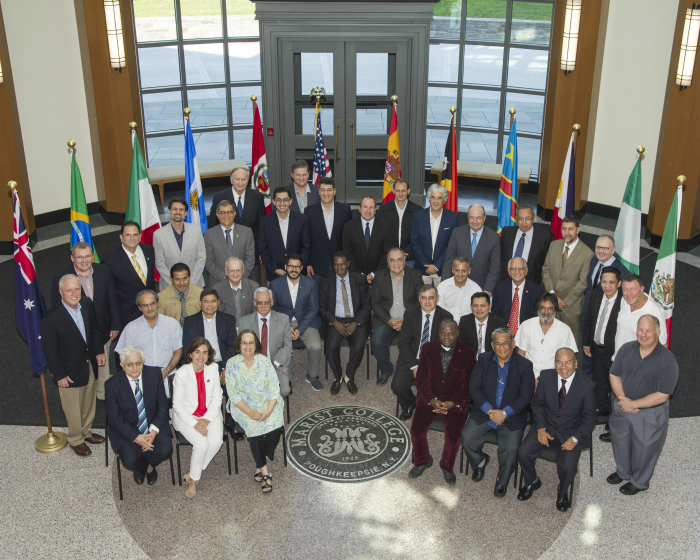 An image of the meeting of the Marist Network of Institutions of Higher Learning